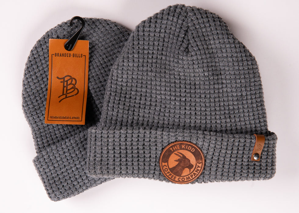 Kidd Coffee Knit Beanie